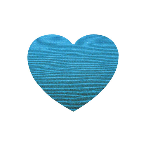 blue sand Heart-shaped Mousepad