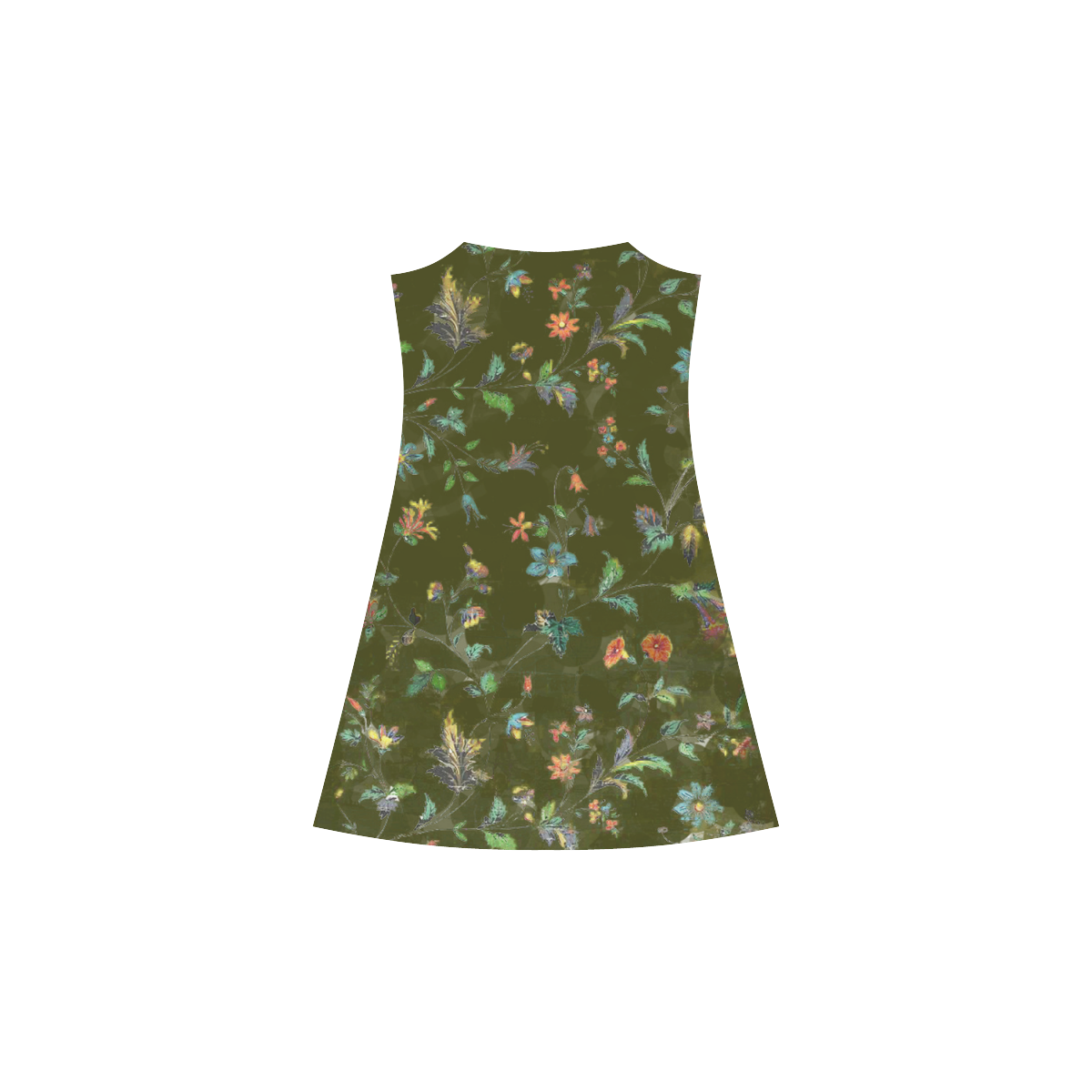 Vintage English Garden Alcestis Slip Dress (Model D05)