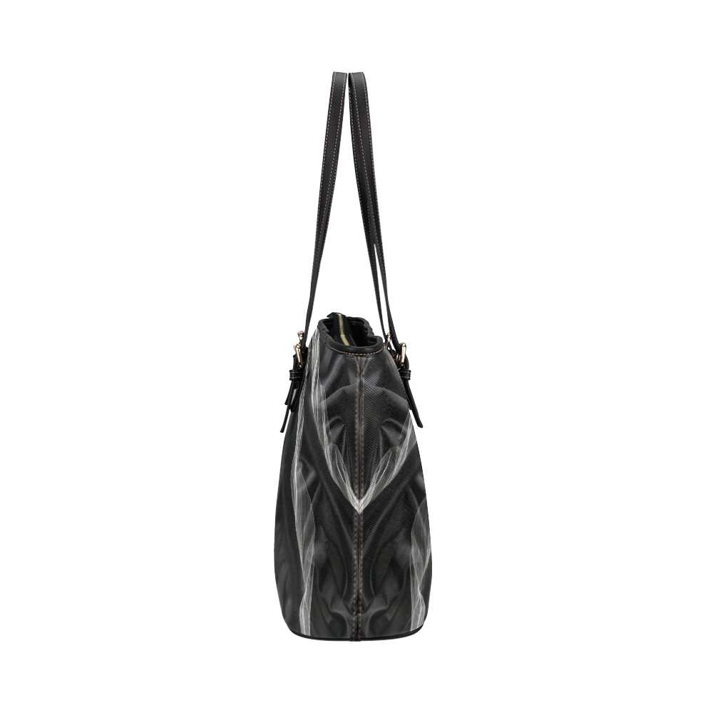 Gothic Leather Tote Bag/Large (Model 1651)