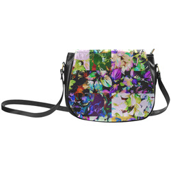 Foliage Patchwork #14 - Jera Nour Classic Saddle Bag/Small (Model 1648)