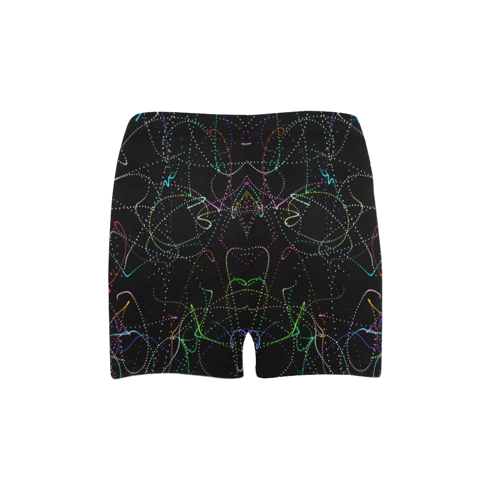 glowing in the dark Briseis Skinny Shorts (Model L04)