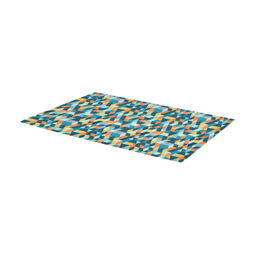 cubes Area Rug 7'x3'3''