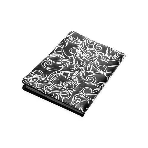 Black Tribal Turns Custom NoteBook B5