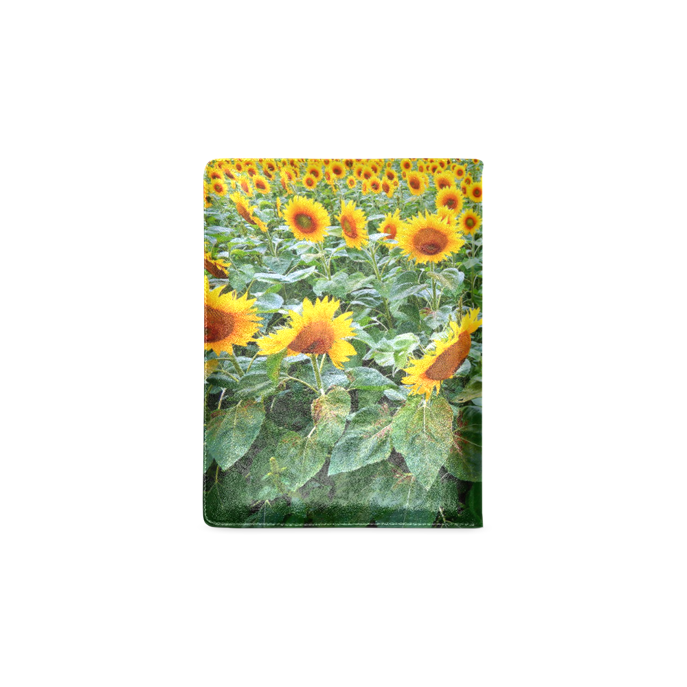 Sunflower Field Custom NoteBook B5