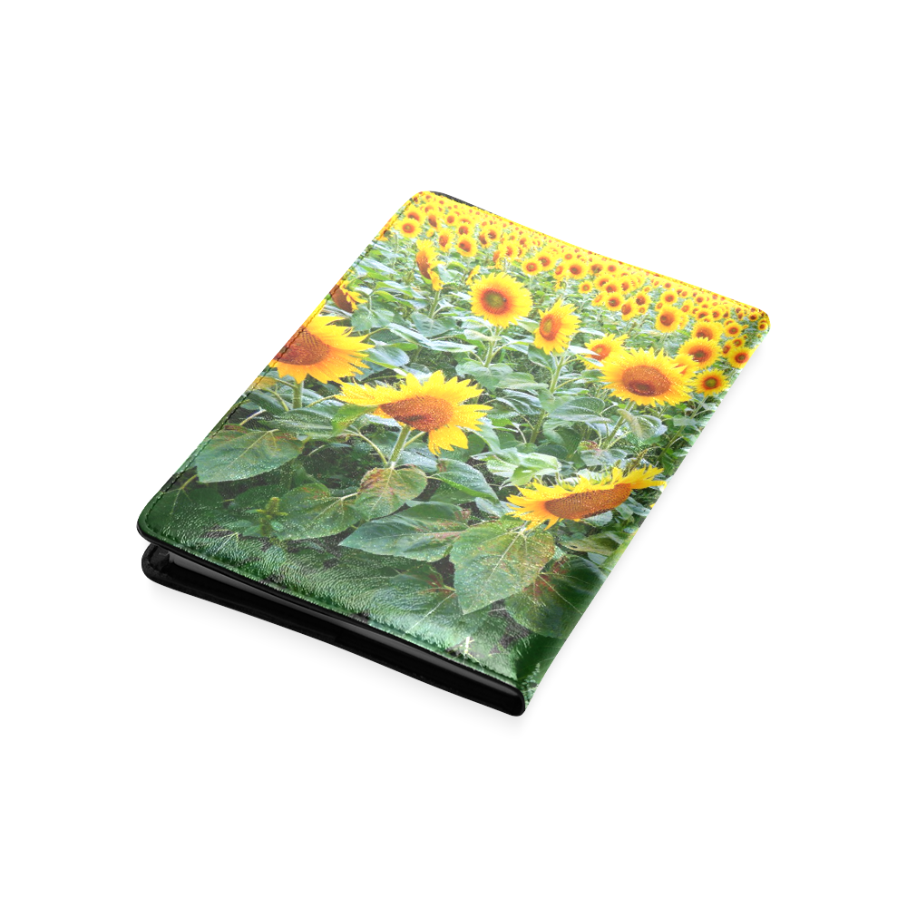 Sunflower Field Custom NoteBook A5