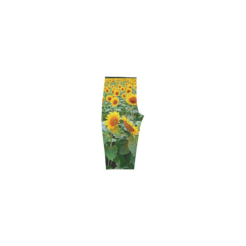 Sunflower Field Hestia Cropped Leggings (Model L03)