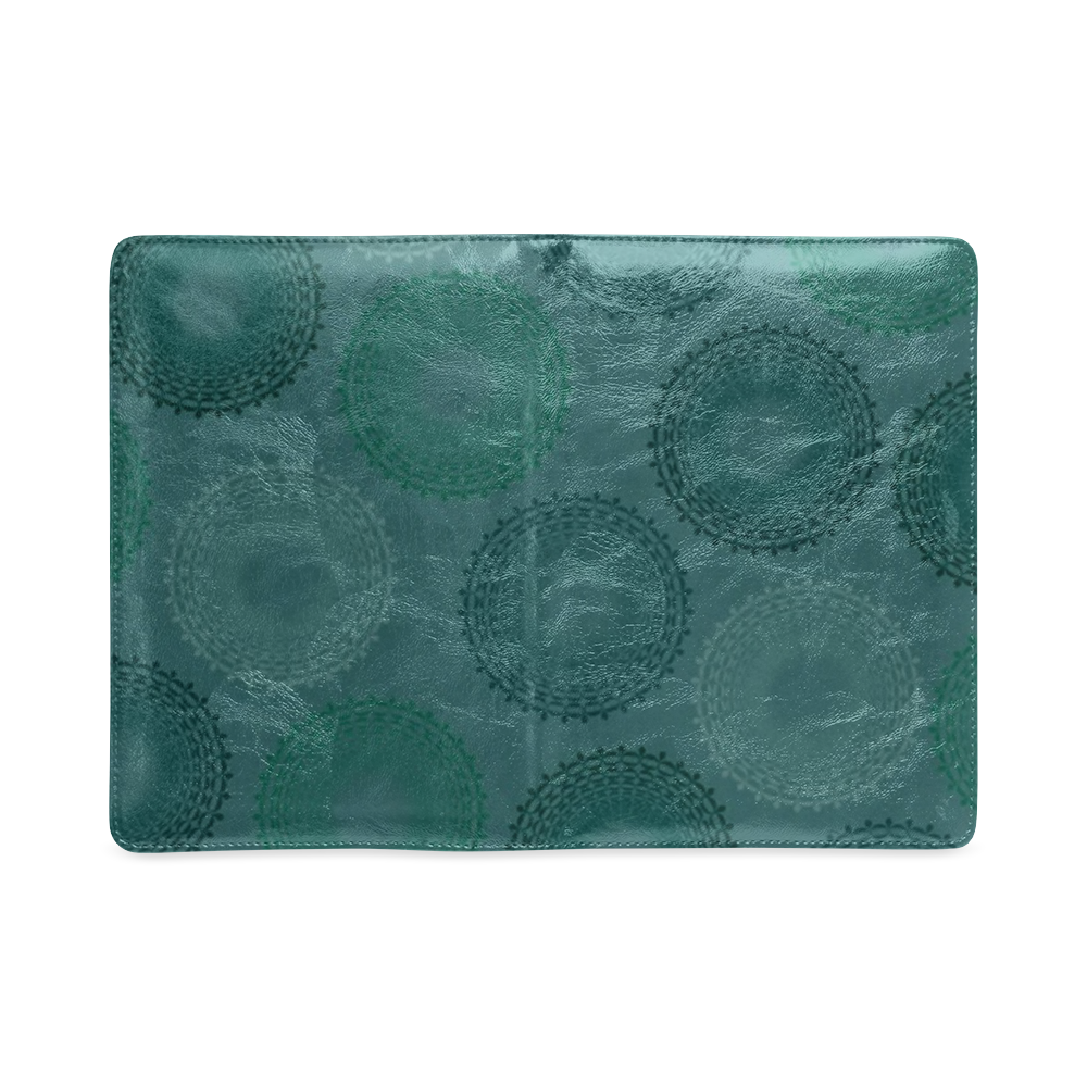 Jaded Teal Lace Doily Custom NoteBook A5