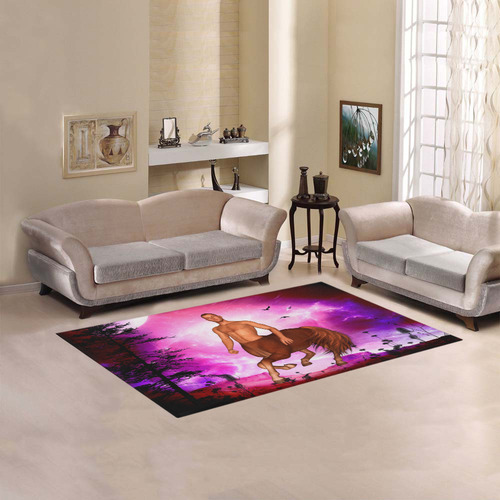 The centaur Area Rug 5'x3'3''