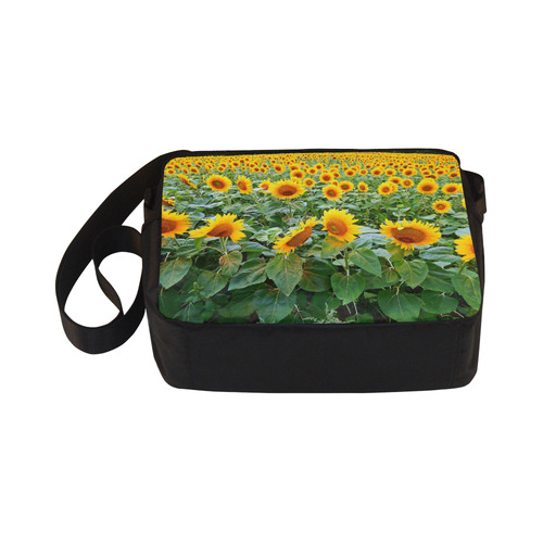 Sunflower Field Classic Cross-body Nylon Bags (Model 1632)