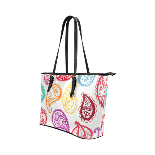 Pattern 20160905 Leather Tote Bag/Large (Model 1651)