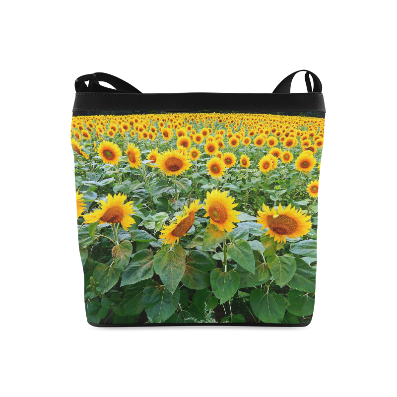 Sunflower Field Crossbody Bags (Model 1613)