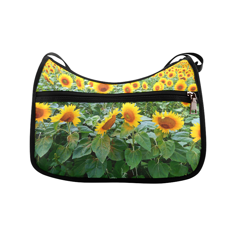 Sunflower Field Crossbody Bags (Model 1616)