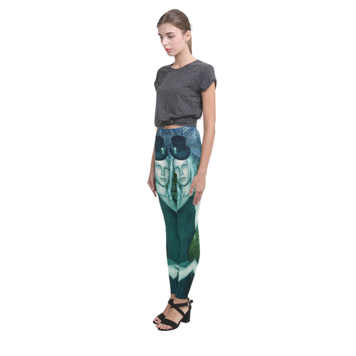 Victorian style, beautiful women Cassandra Women's Leggings (Model L01)