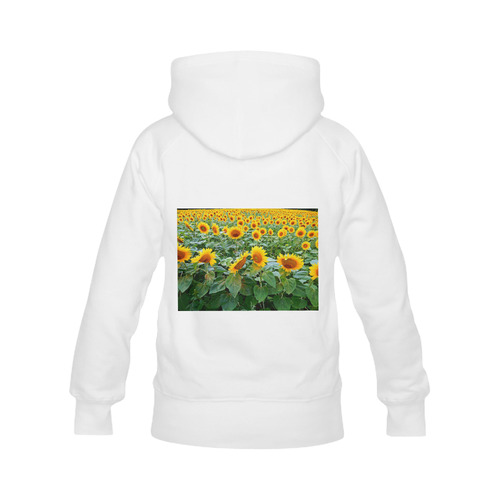 Sunflower Field Men's Classic Hoodies (Model H10)