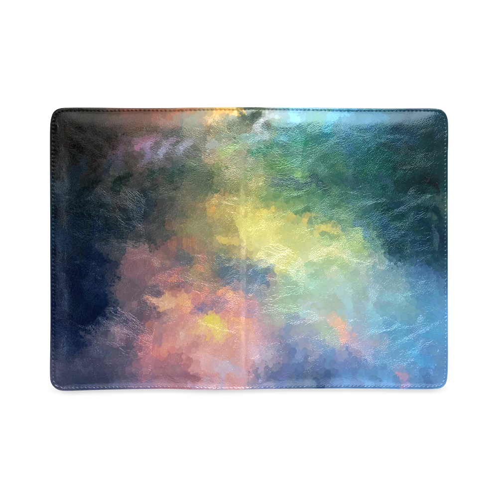 Rainbow Bubble Cloud Invert Custom NoteBook A5
