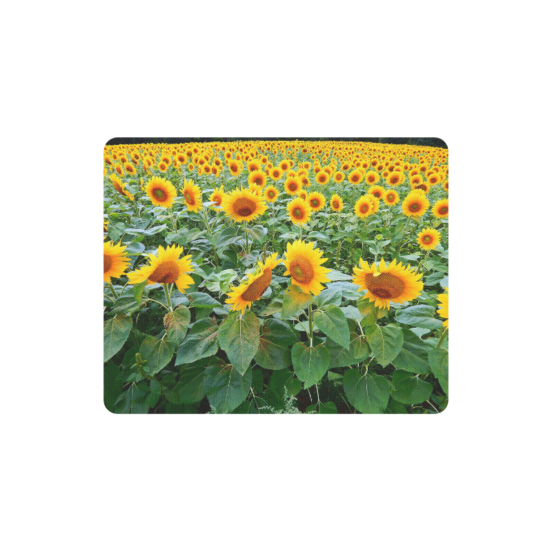 Sunflower Field Rectangle Mousepad