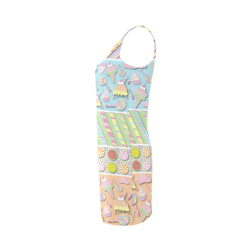 Candy, Cupcakes and Ice Cream Medea Vest Dress (Model D06)
