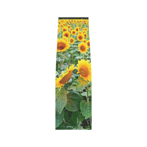 Sunflower Field Saddle Bag/Large (Model 1649)