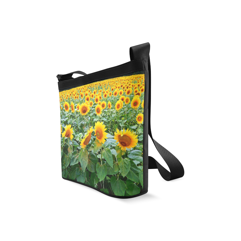 Sunflower Field Crossbody Bags (Model 1613)