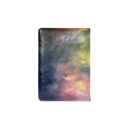 Rainbow Bubble Cloud Invert Custom NoteBook A5