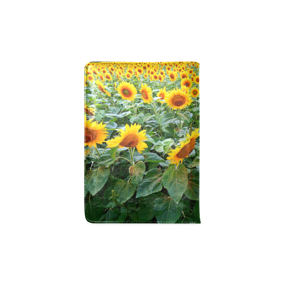 Sunflower Field Custom NoteBook A5