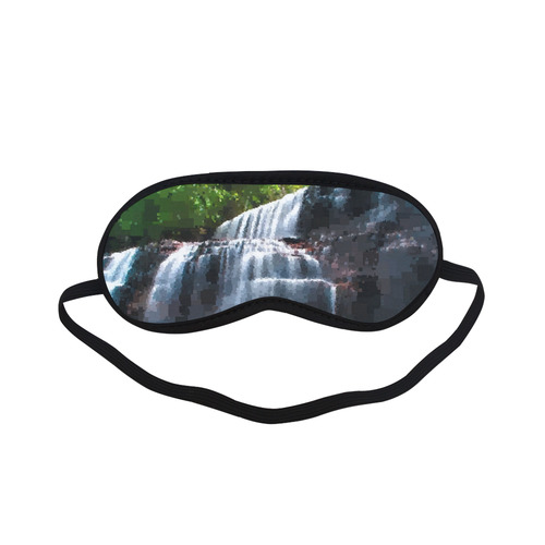 Pixel Waterfall Sleeping Mask