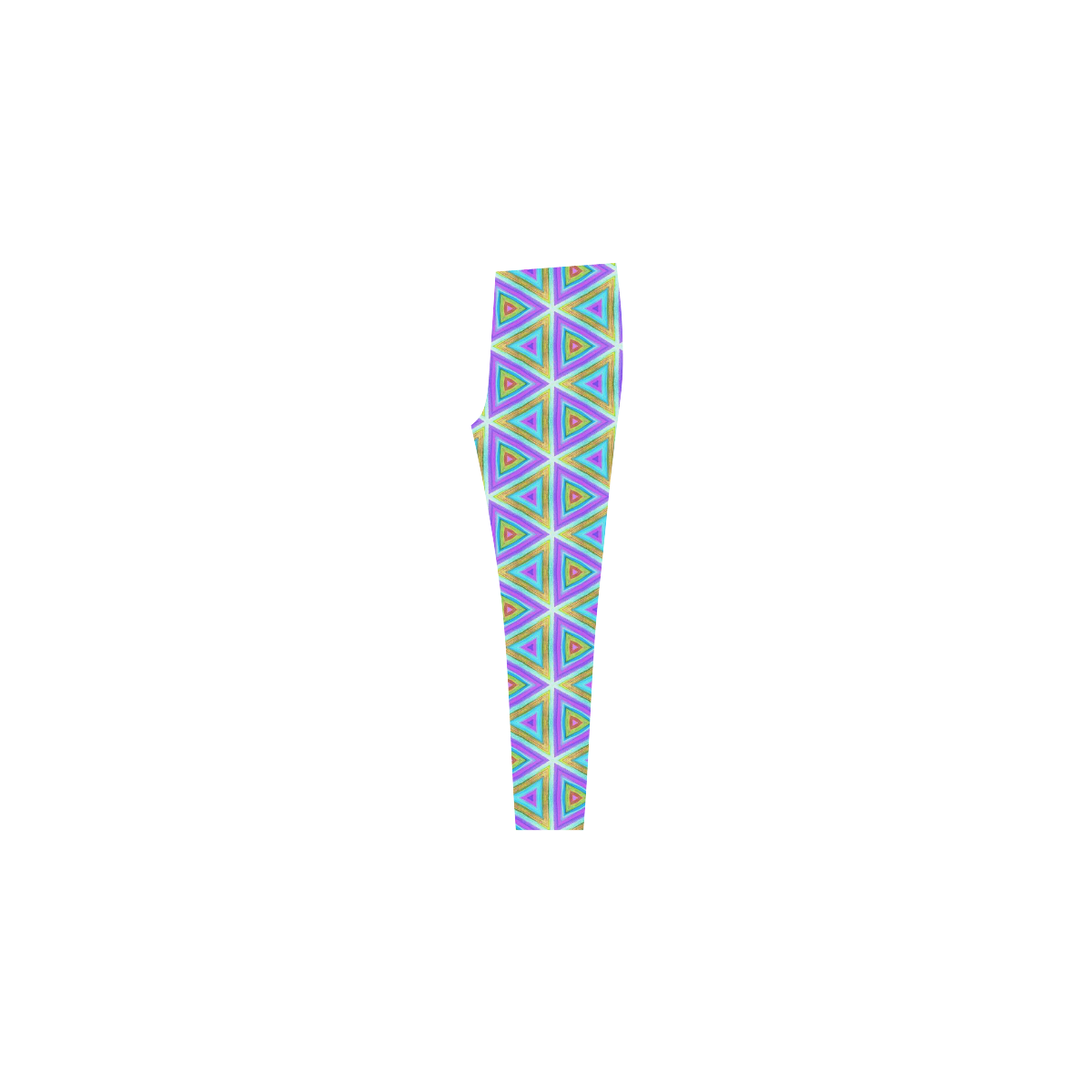 Colorful Retro Geometric Pattern Cassandra Women's Leggings (Model L01)