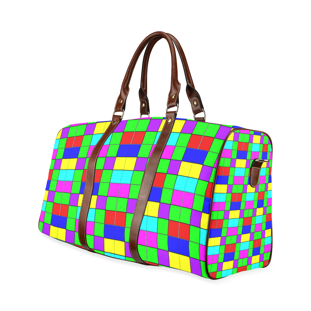 mosaic Waterproof Travel Bag/Small (Model 1639)