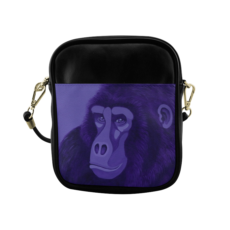 Violet Gorilla Sling Bag (Model 1627)