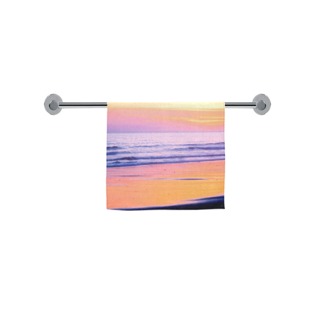 Sunshine Beach Scene, Summer, Sun, Holidays Custom Towel 16"x28"