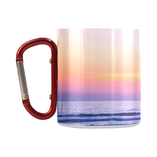Sunshine Beach Scene, Summer, Sun, Holidays Classic Insulated Mug(10.3OZ)