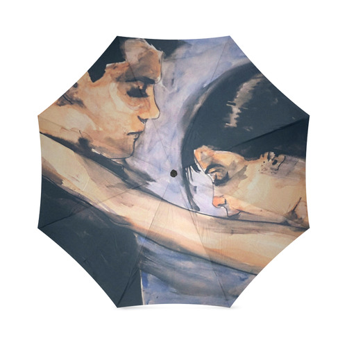 Baila conmigo umbrella Foldable Umbrella (Model U01)