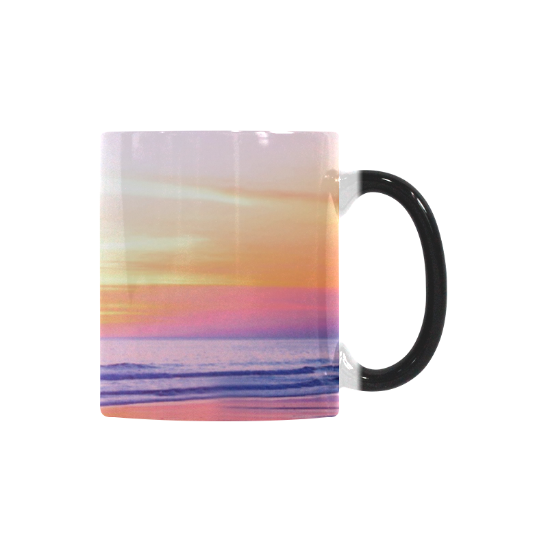 Sunshine Beach Scene, Summer, Sun, Holidays Custom Morphing Mug