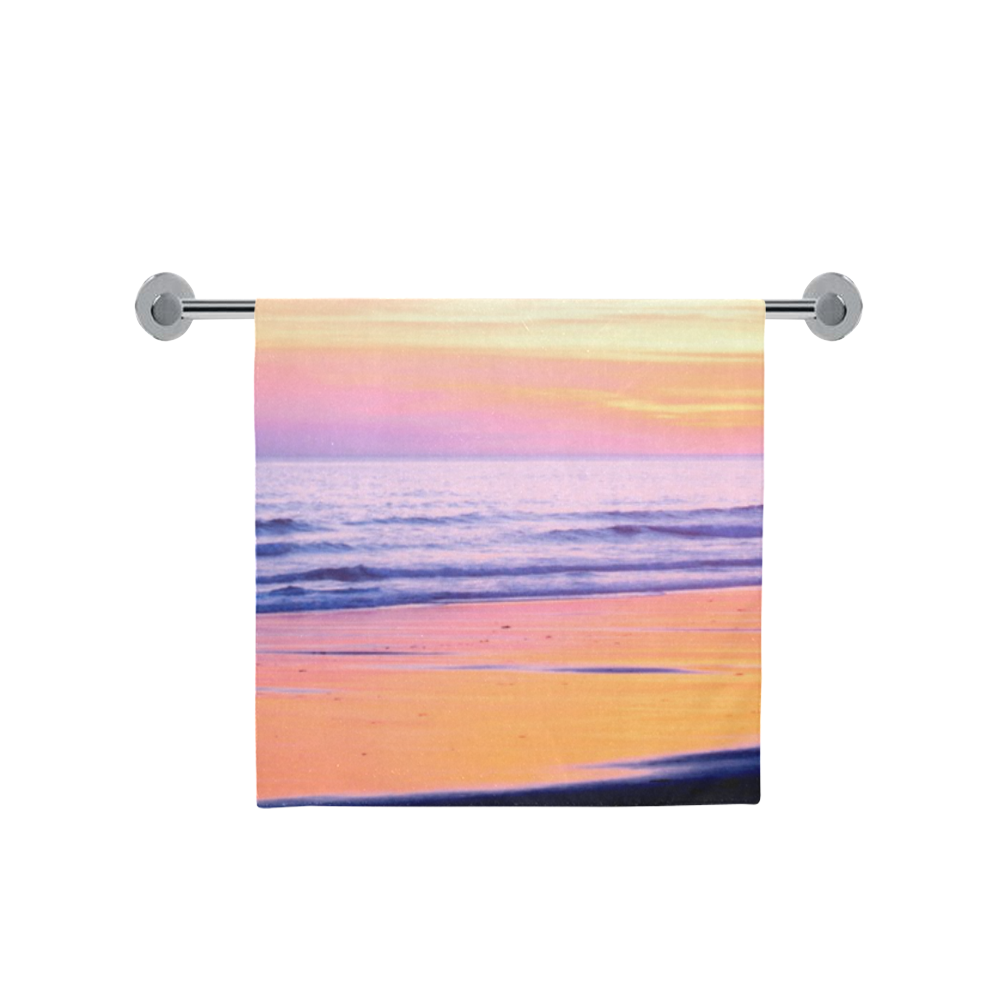 Sunshine Beach Scene, Summer, Sun, Holidays Bath Towel 30"x56"