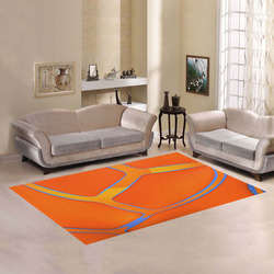Nothing Rhymes With Orange Area Rug7'x5'