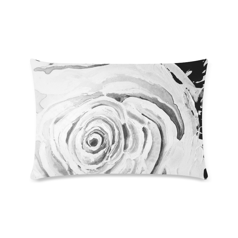 ROSES ARE PINK Custom Zippered Pillow Case 16"x24"(Twin Sides)