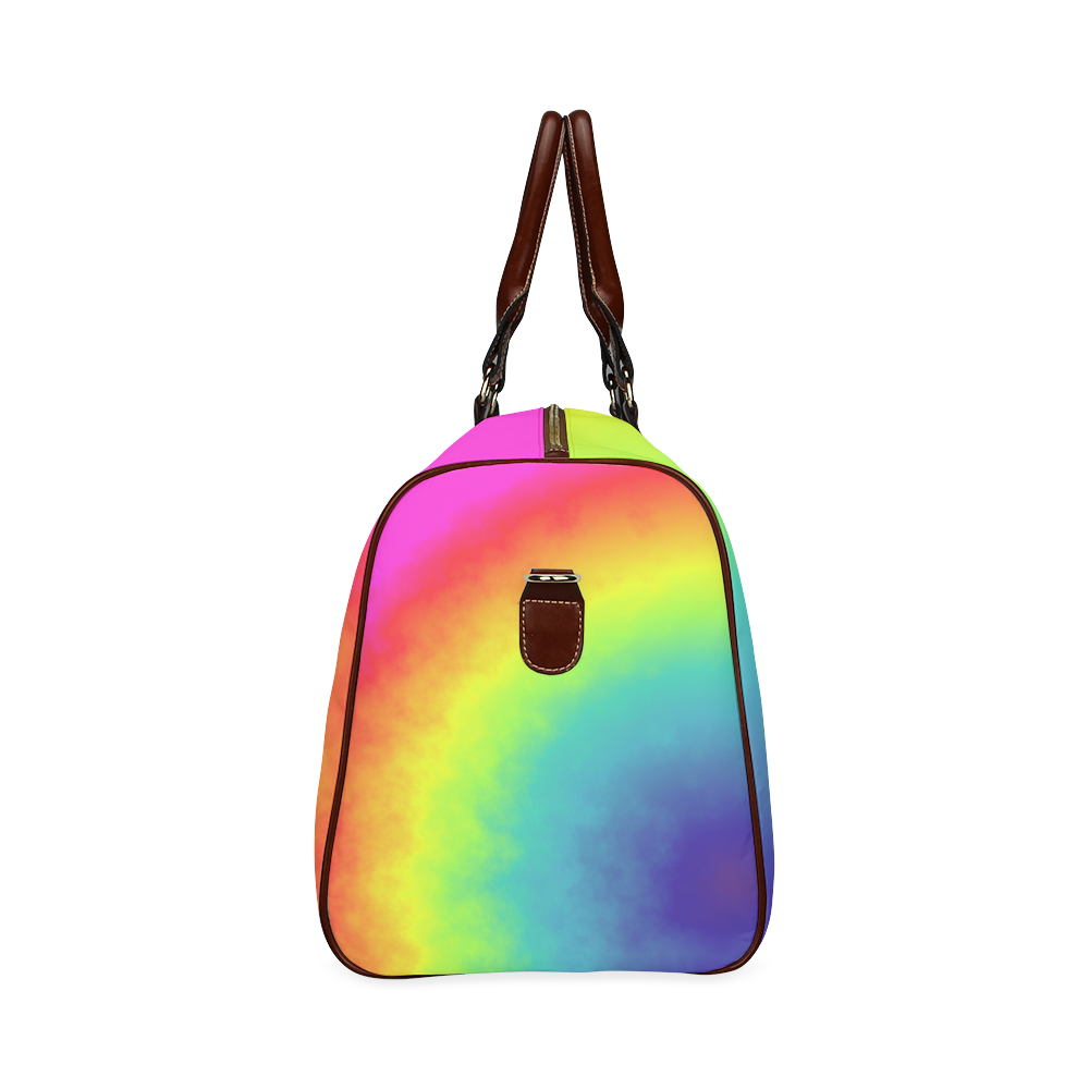 rainbow corner Waterproof Travel Bag/Small (Model 1639)