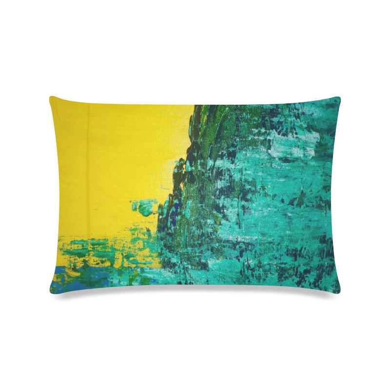 In The Mist Custom Zippered Pillow Case 16"x24"(Twin Sides)