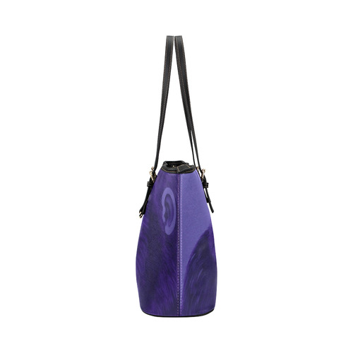 Gorilla Pattern Print Leather Tote Bag main image 0
