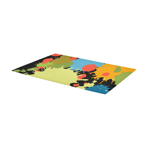 New Splash Design Area Rug 7'x3'3''