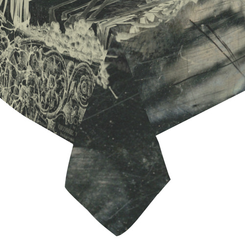 The dark side, skulls Cotton Linen Tablecloth 60"x 84"