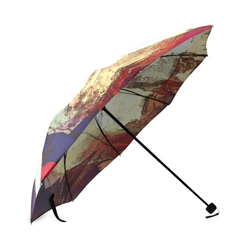 el_principito_nocturno umbrella Foldable Umbrella (Model U01)