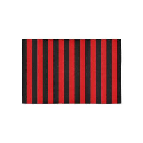 Black Stripes Area Rug 5'x3'3''