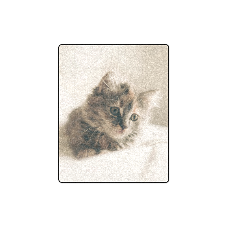 Lovely Sweet Little Cat Kitten Kitty Pet Blanket 40"x50"