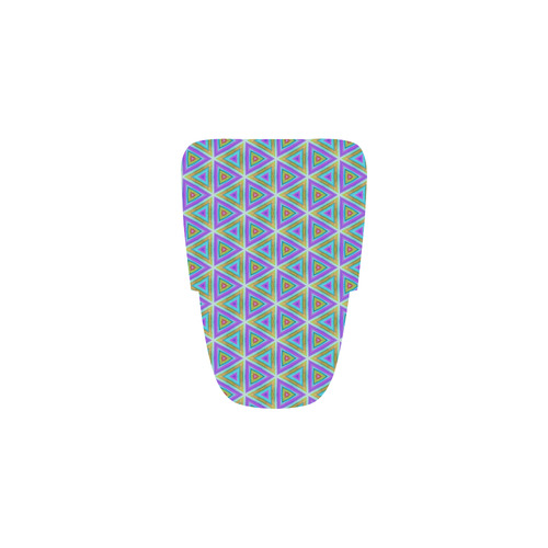 Colorful Retro Geometric Pattern Men’s Running Shoes (Model 020)