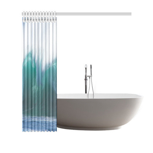 Banzai Pipe Wave Shower Curtain 69"x70"