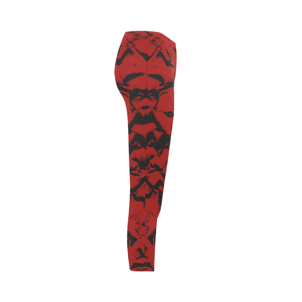 arruga red leggins Capri Legging (Model L02)