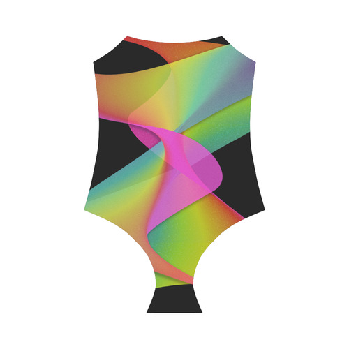 rainbow twist Strap Swimsuit ( Model S05)