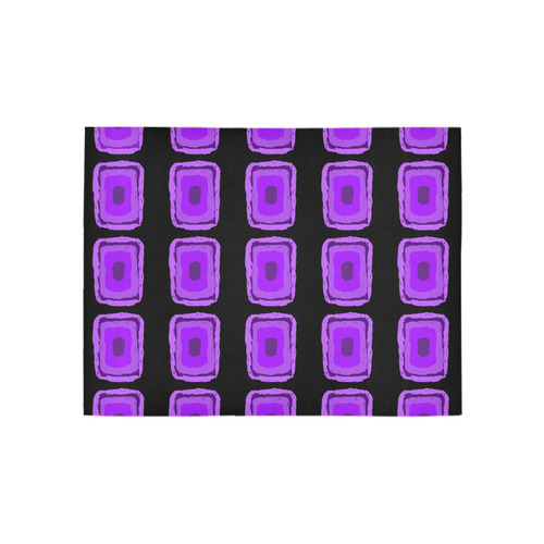 PURPLE DESTINY Area Rug 5'3''x4'