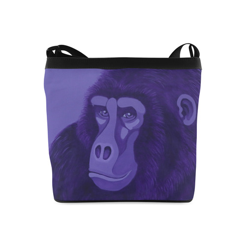 Violet Gorilla Crossbody Bags (Model 1613)